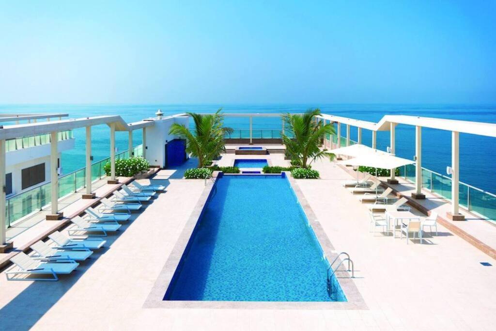Ocean Whisper Ultra Luxe 1 Bedroom Apartment With A Private Beach - Al Marjan Island Ras al-Khaimah Exteriör bild